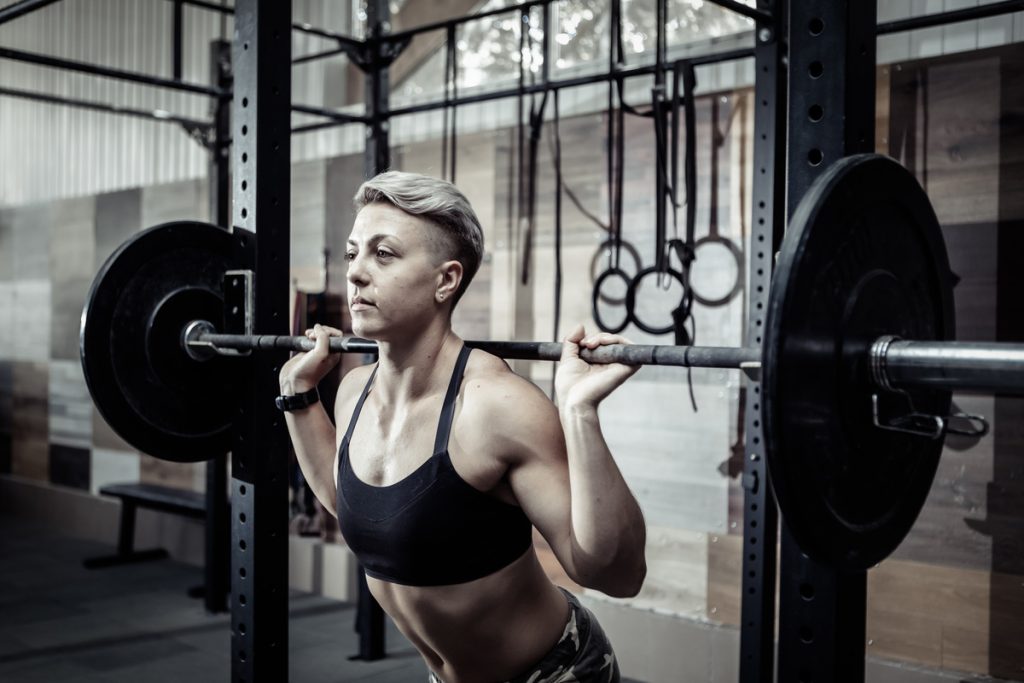 Squat con bilanciere